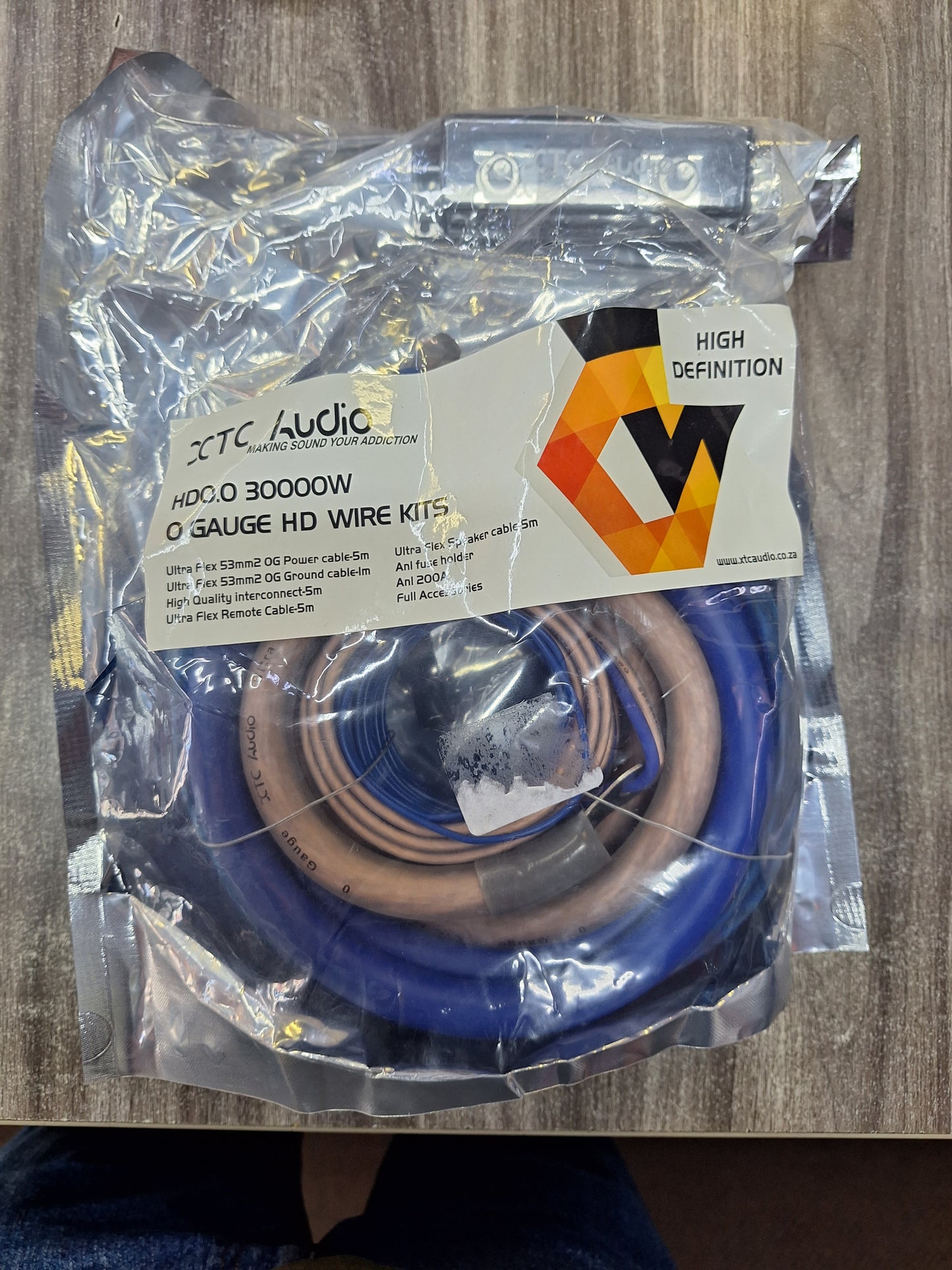 XTC 30000W 0 Gauge Amp wiring kit