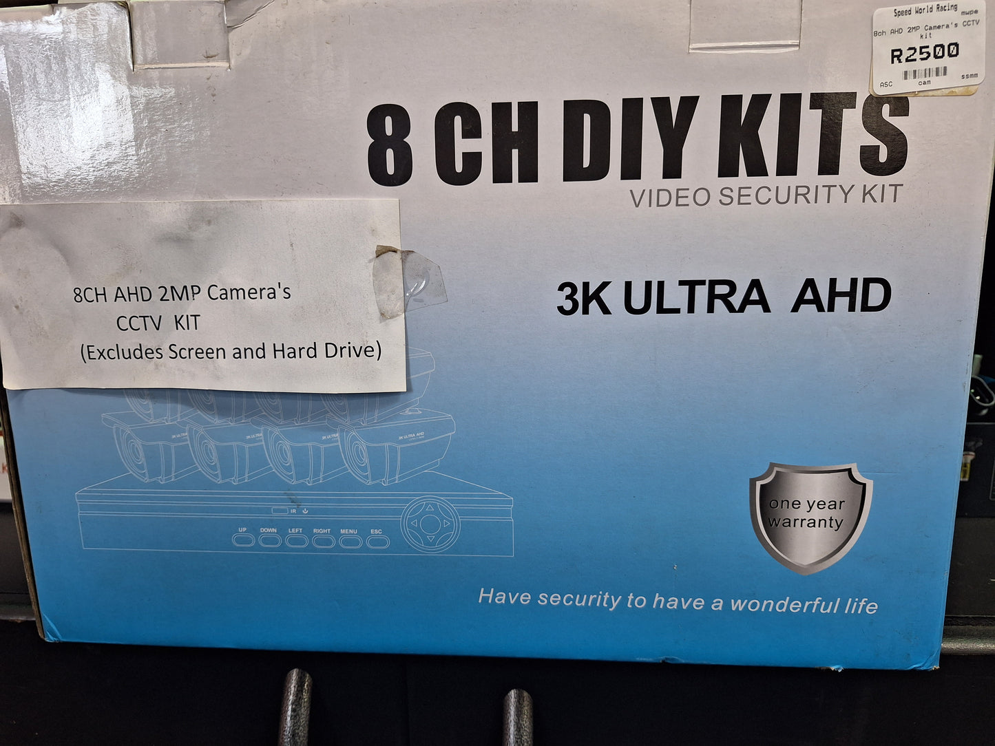 8CH AHD DVR kit