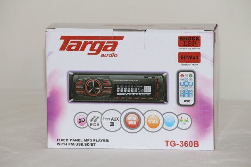 Targa TG-360BT S/Din Radio/USB/BT